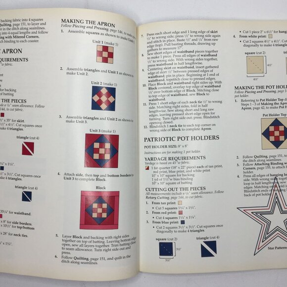 Leisure Arts Quick-Method Quilts Book Quilting Sewing Diagrams Patterns Designs - Picture 5 of 12
